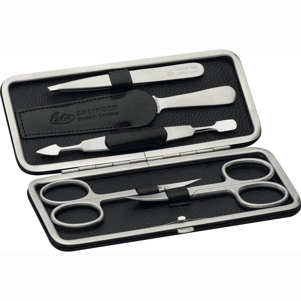 Erbe Solingen Maniküre Bügeletui Black Mamba inox 5-teilig 1 St Set