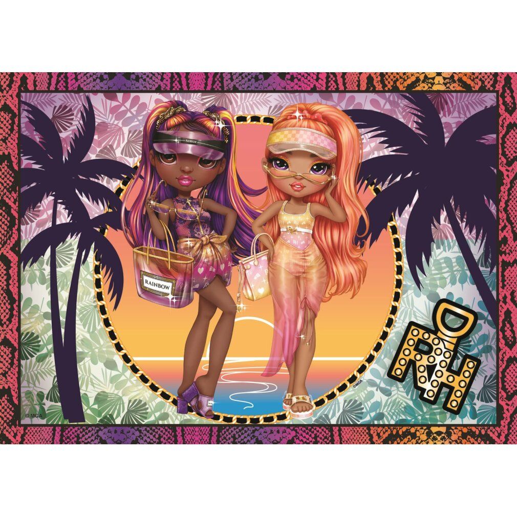 trefl Puzzle Rainbow High: Modepuppen 4in1 (35,48,54,70 Teile)