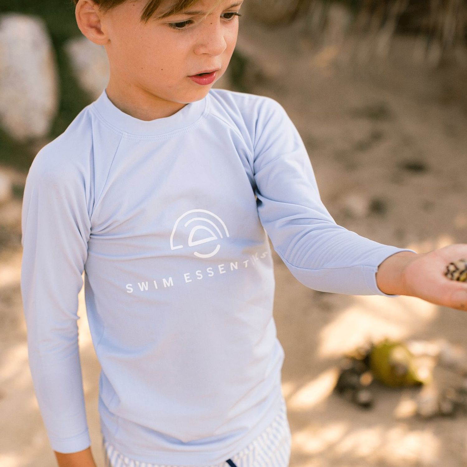 Swim Essentials UV LangarSchwimmshirt für Jungen hell /4
