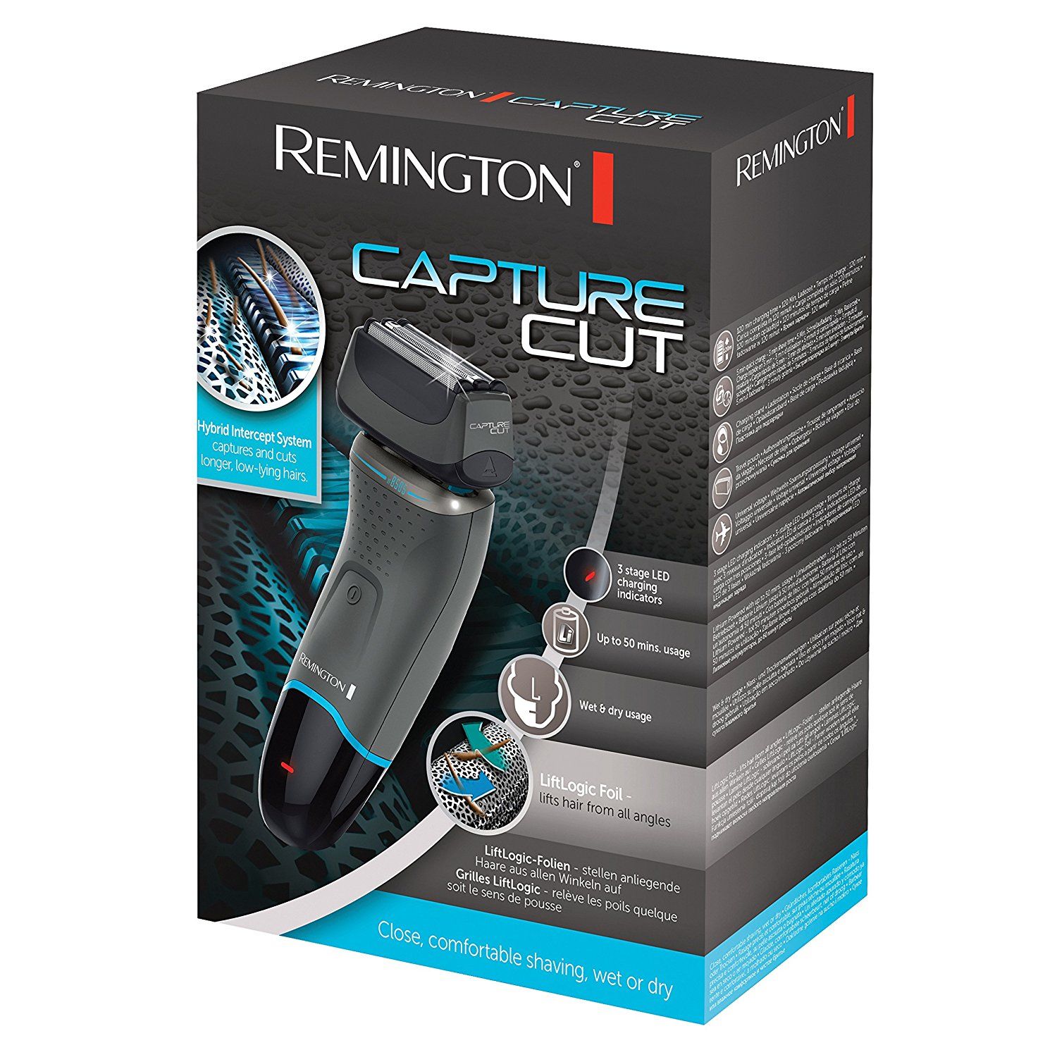 REMINGTON Rasierer F7 Ultimate XF8505 Folienrasierer Lithium Akku wasserfest LED