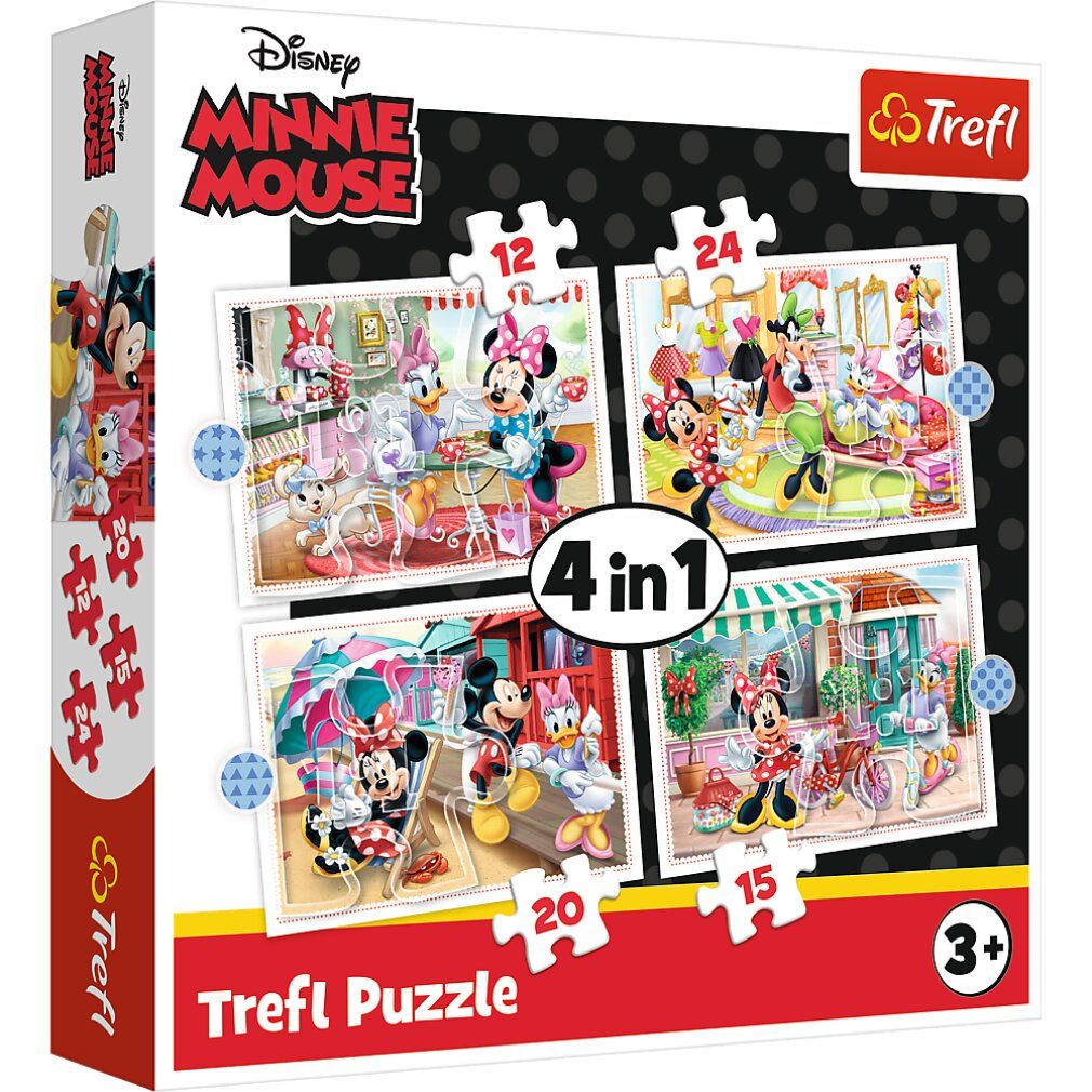 4 in 1 Puzzle 12,15,20,24 Teile ? Disne