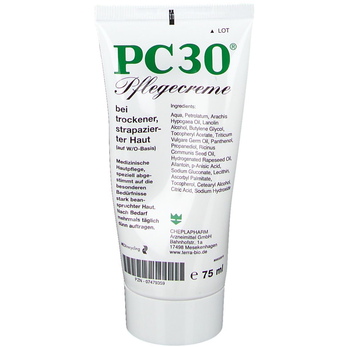 PC 30 Pflegecreme 75 ml Creme