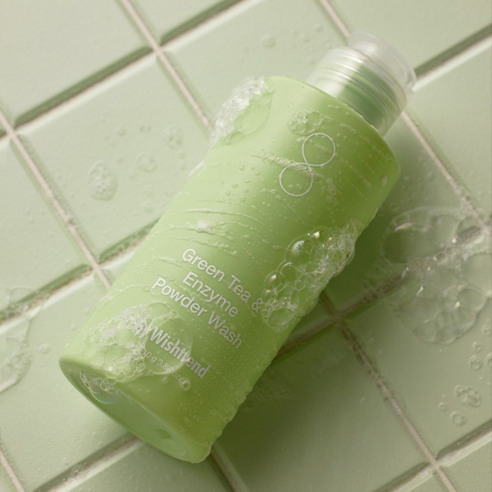 By Wishtrend Green Tea &amp; Enzyme Powder Wash