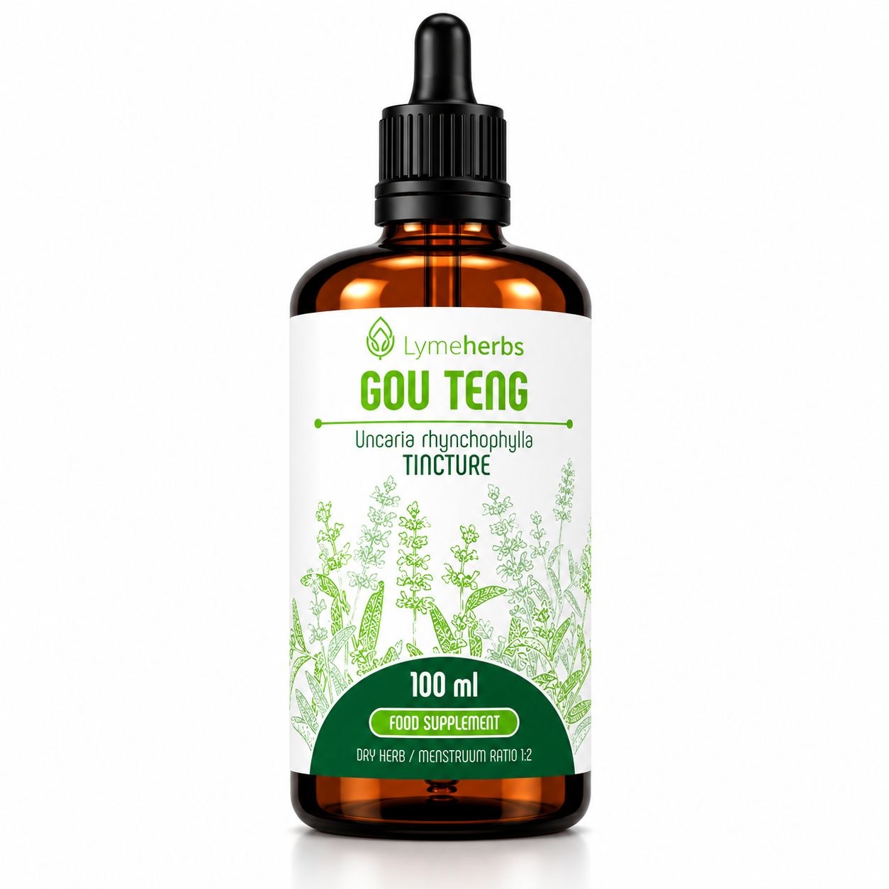 Lymeherbs Tintura di Gou Teng (Uncaria rhynchophylla) 1:2