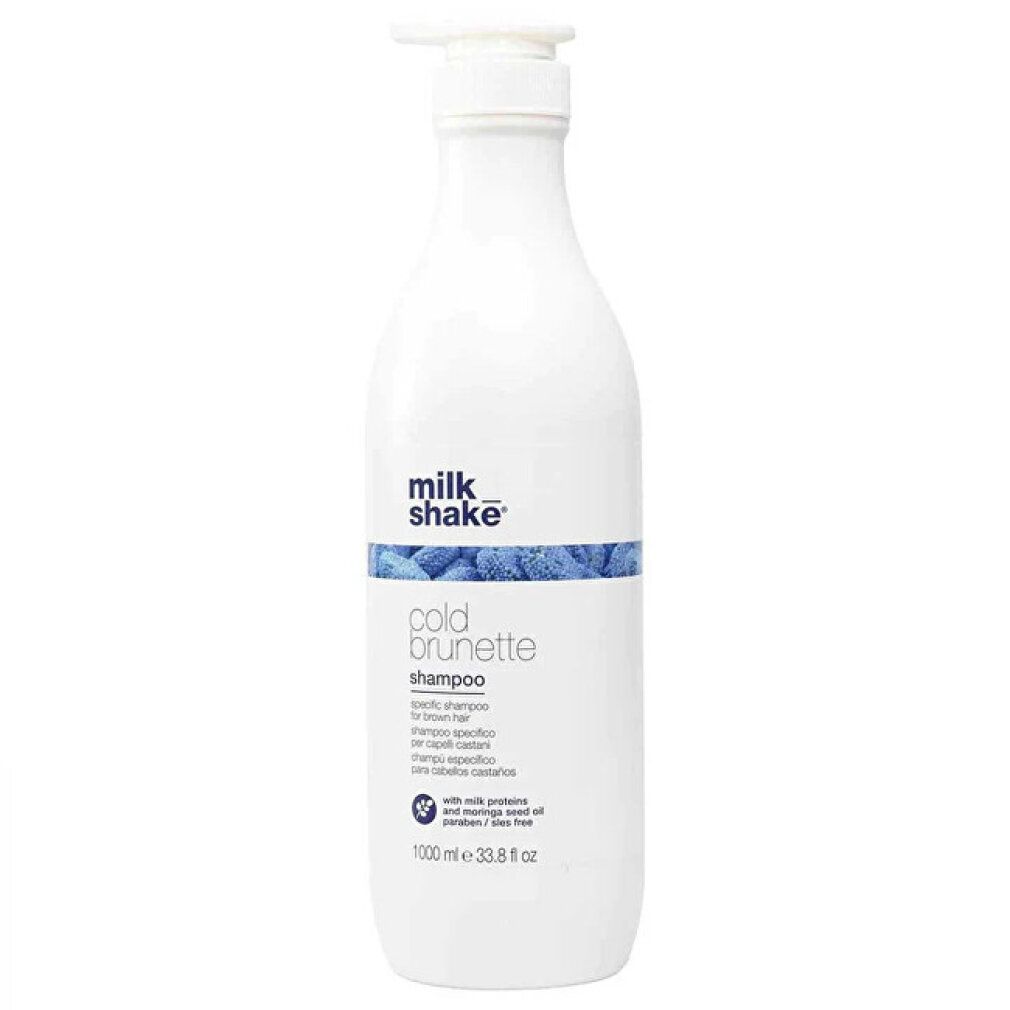 Milk Shake Cold Brunette Shampoo, 1000ml Flasche.
