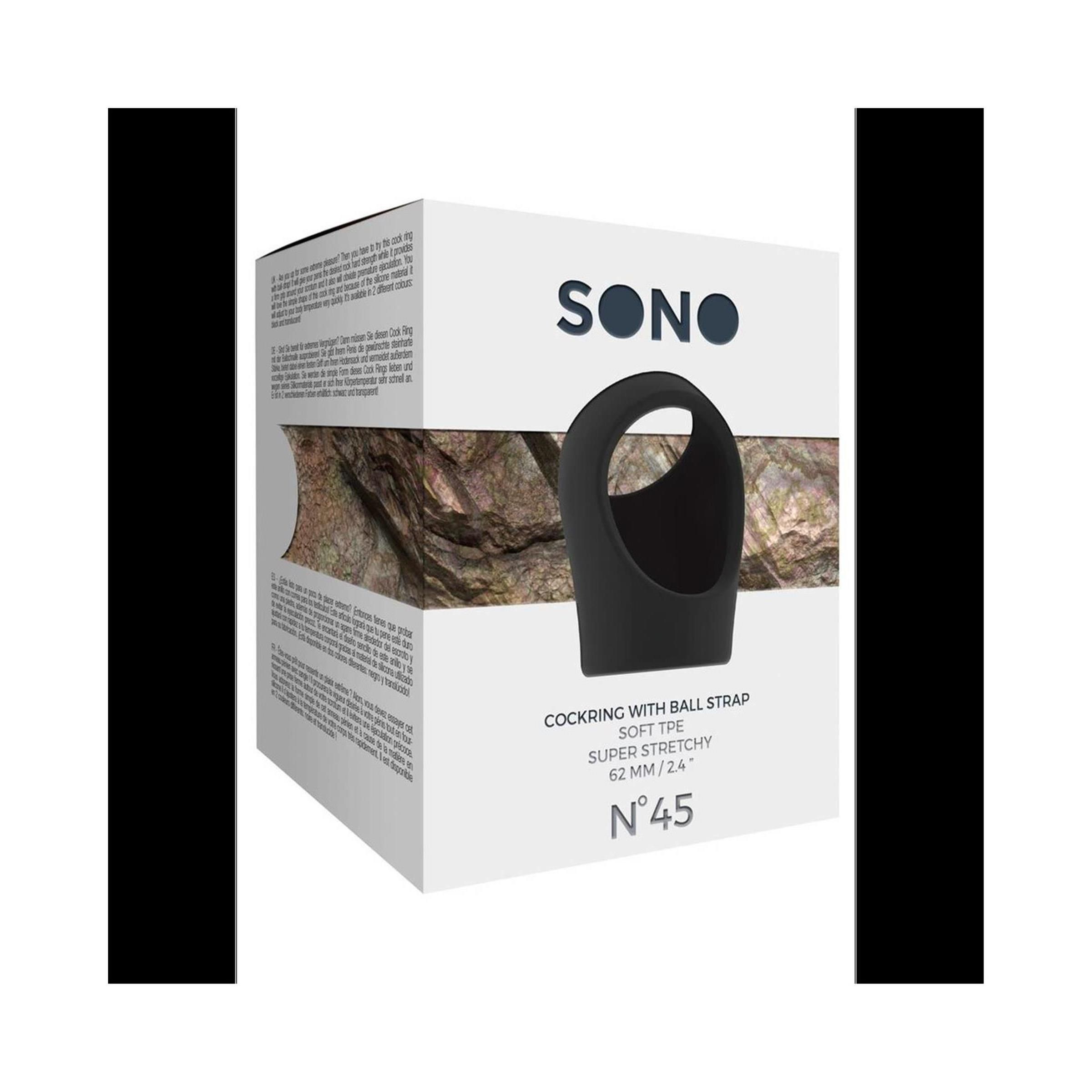Sono by Shots - No.45 - Cockring with Ball Strap