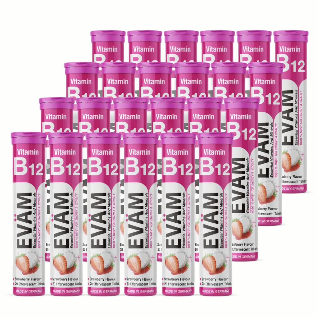 Eväm Vitamin B12 Brausetabletten - 24er Pack 480 St