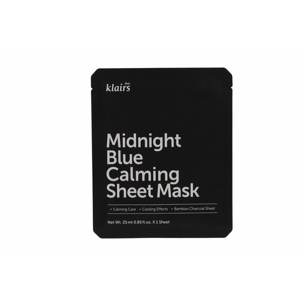 dear Klairs Midnight Blue Calming Sheet Mask