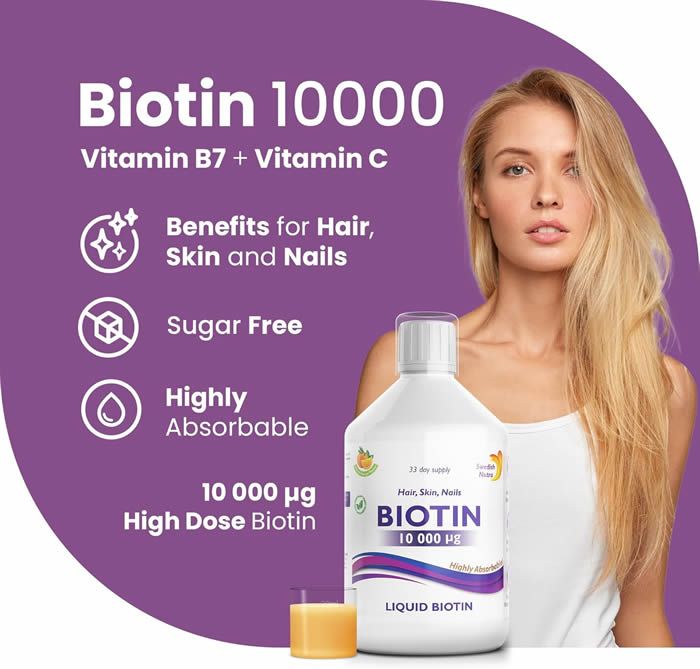 Swedish Nutra® Biotin