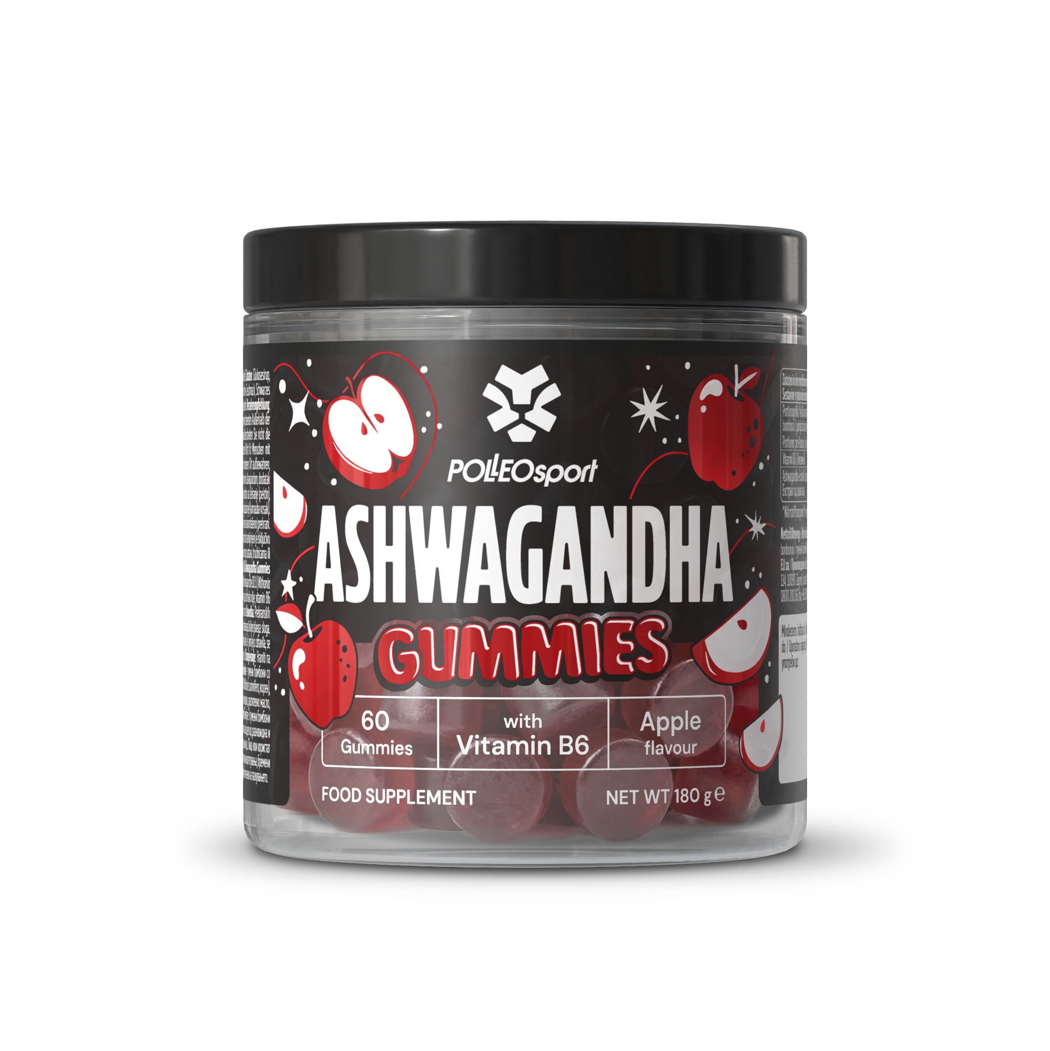 Polleo Ashwagandha Gummies 60 St Gummibärchen