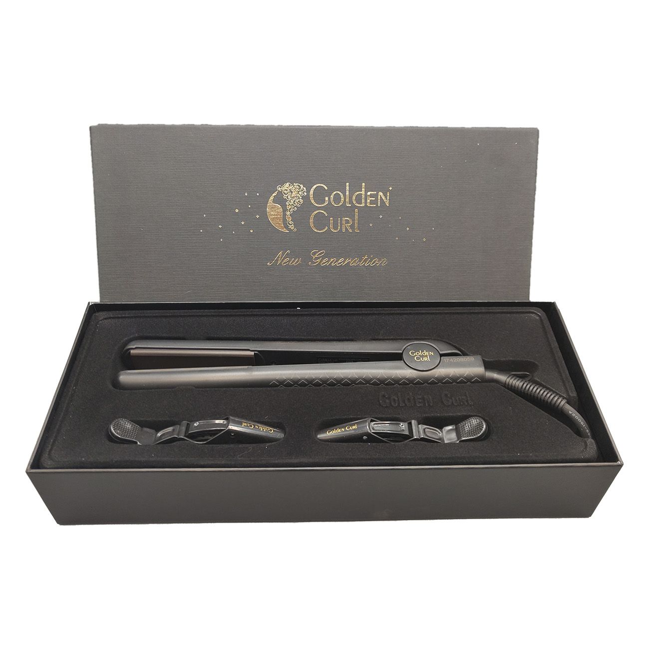 Golden Curl Gl806 The Black Ceramic Straightener Glätteisen