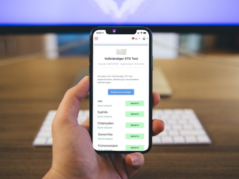 Homed-IQ Vollständiger STI-Test für Männer