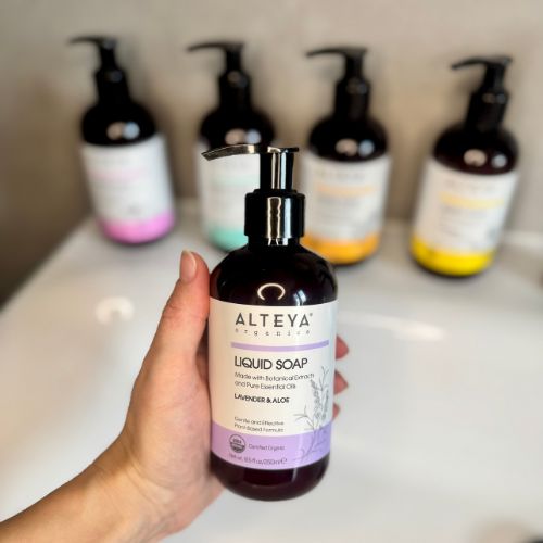 Alteya Organics Flüssigseife Lavendel und Aloe