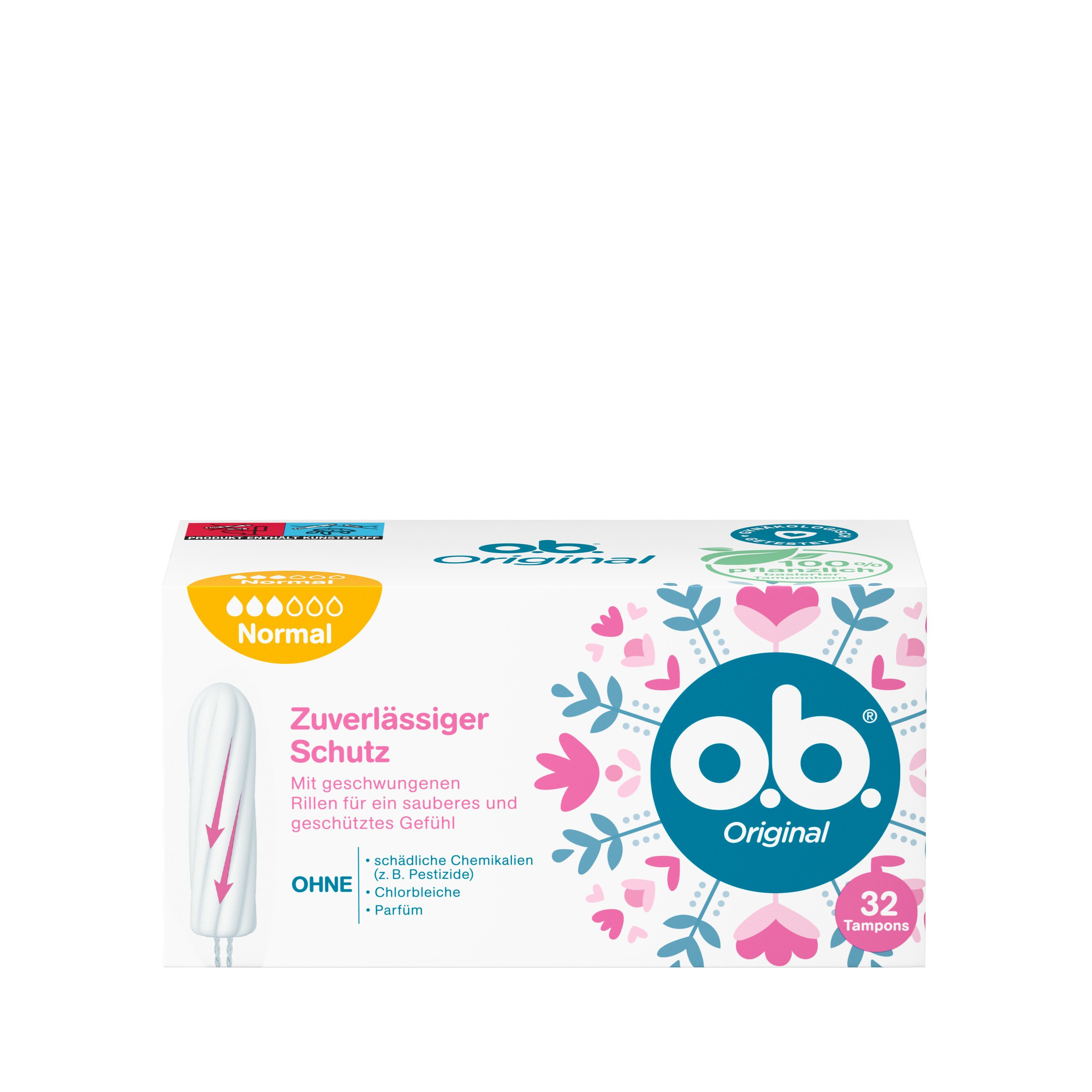 o.b.® Tampons normal