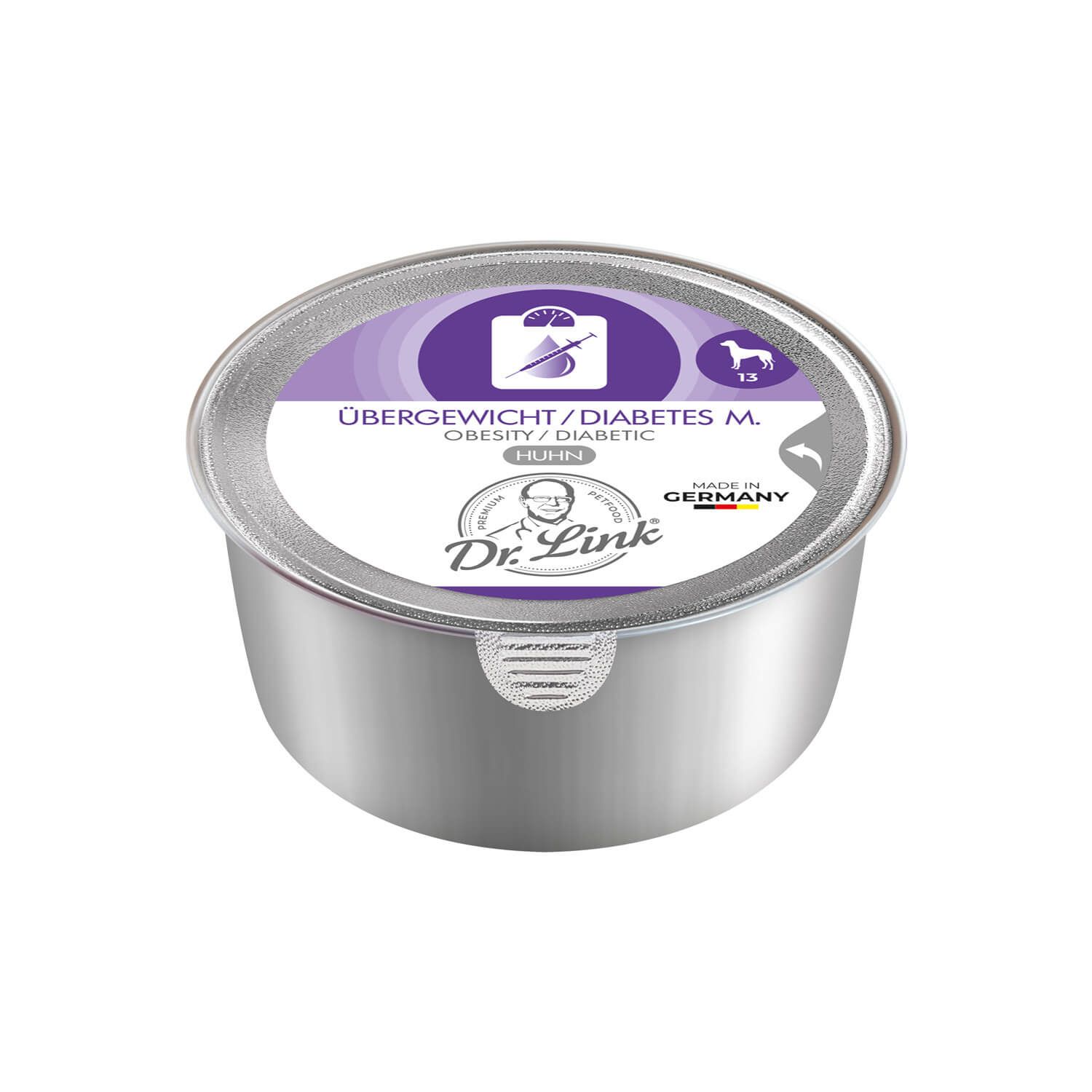 Dr. Link® SPEZIAL-DIÄT Übergewicht / Diabetes m. I Obesity / Diabetic Huhn