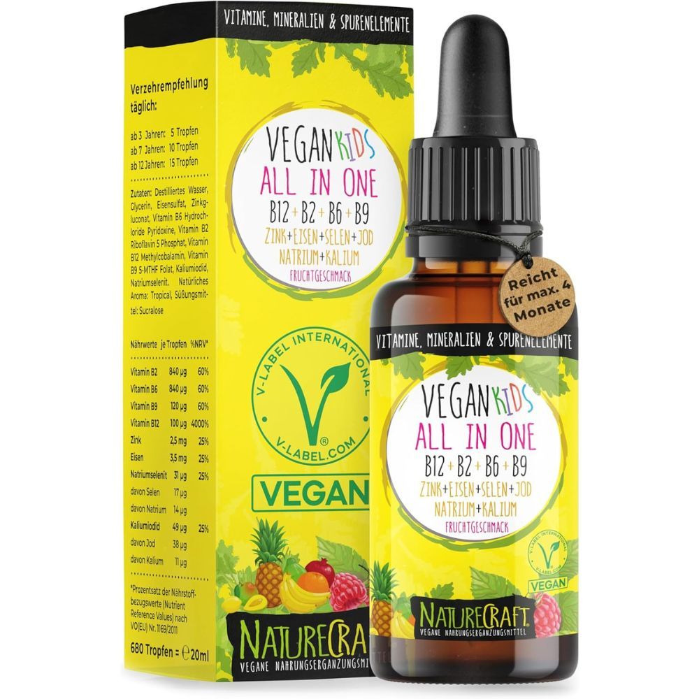 NatureCraft Vegan Kids All-in-One