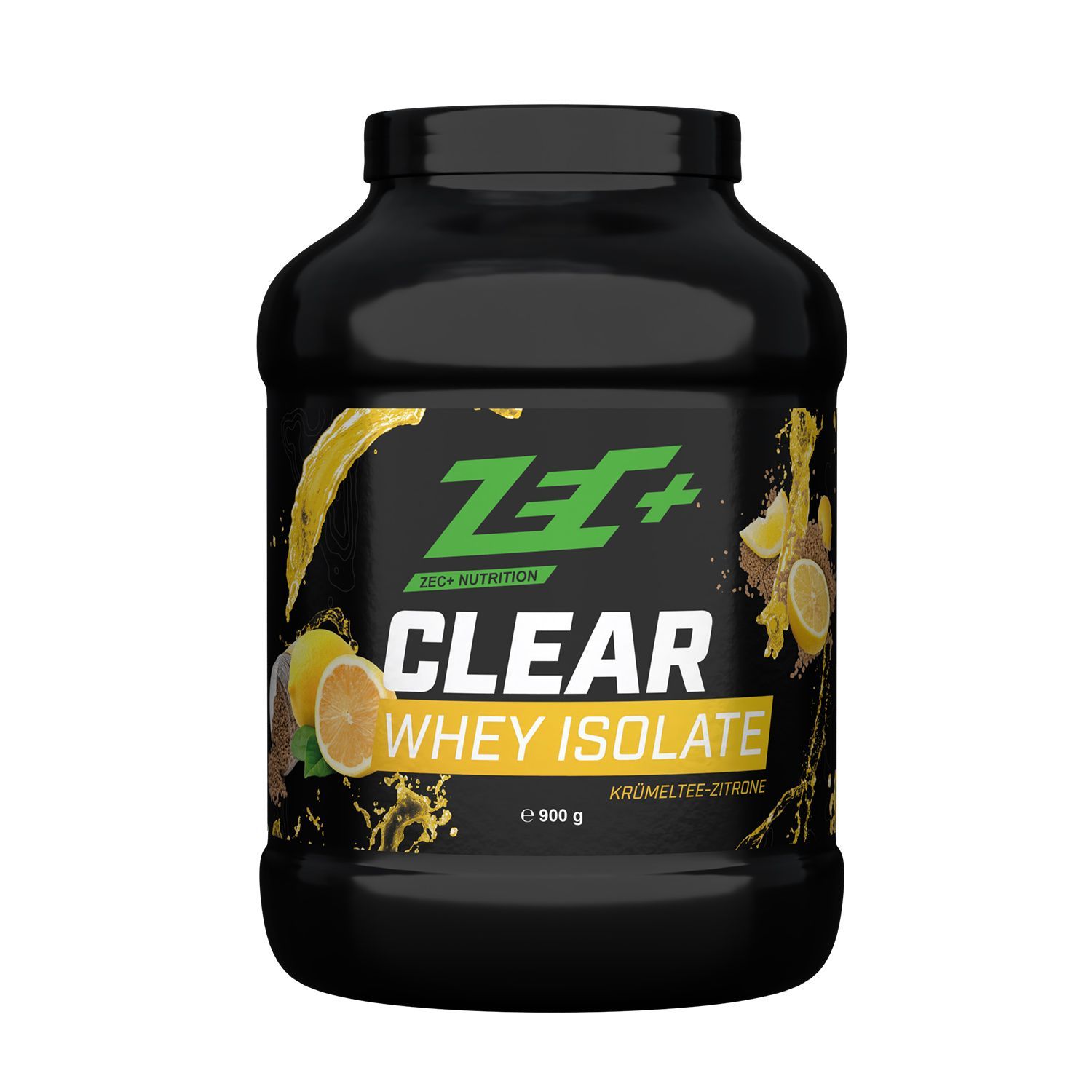 Zec+ Clear Whey Isolate Protein/ Eiweiß Krümeltee-Zitrone