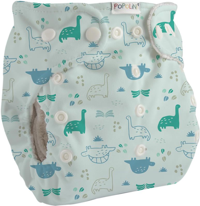 Popolini Snap2Fit Onesize-Überhose Dino 1 St