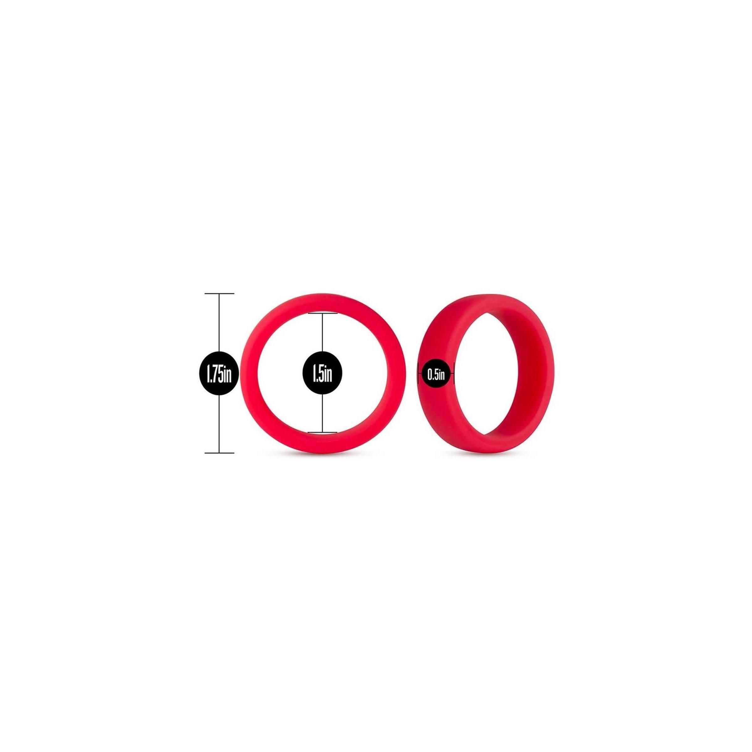 Blush - PERFORMANCE SILICONE GO PRO COCK RING