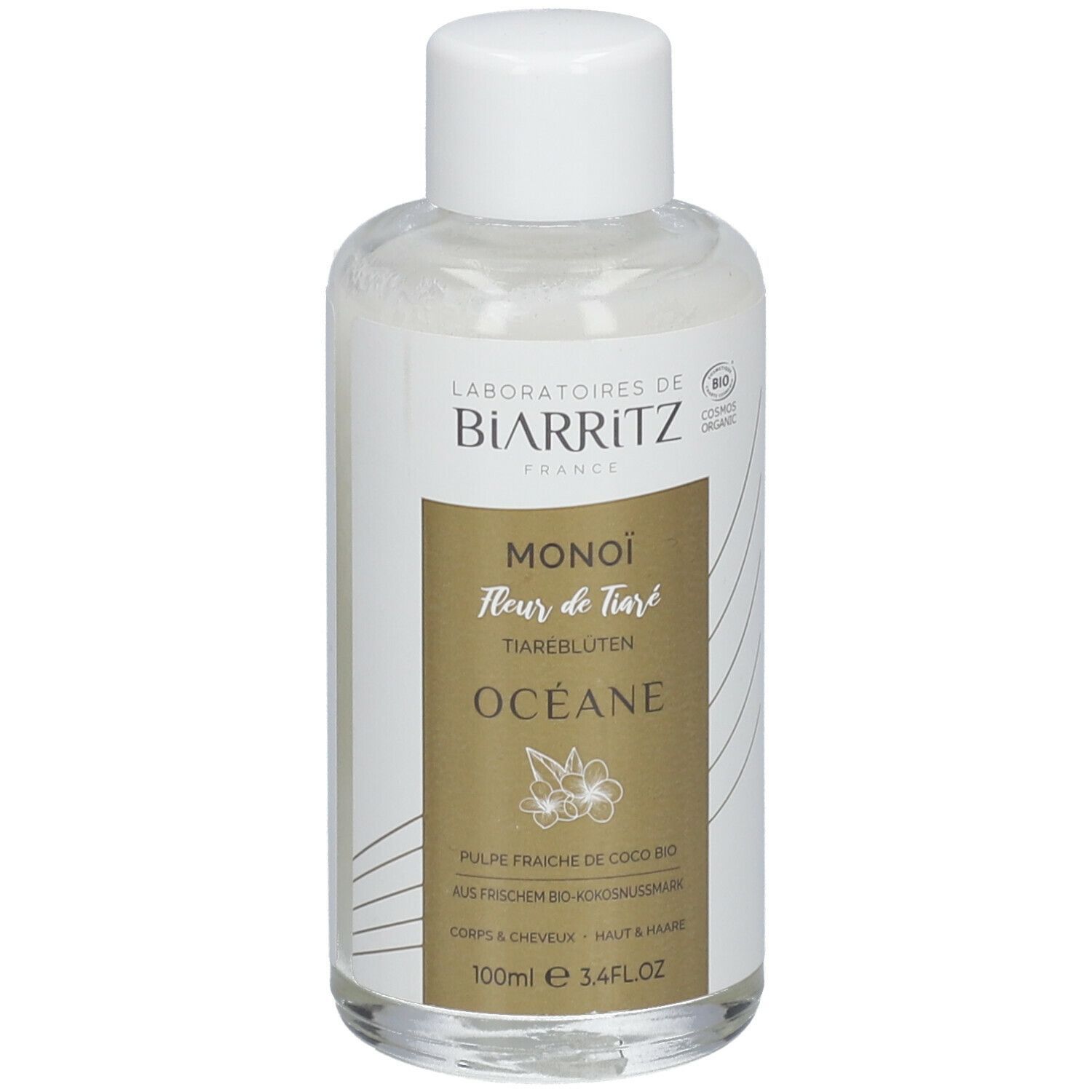 Laboratoires de BIARRITZ Bio-Monoi Tiaré-Blüte Pflegeöl