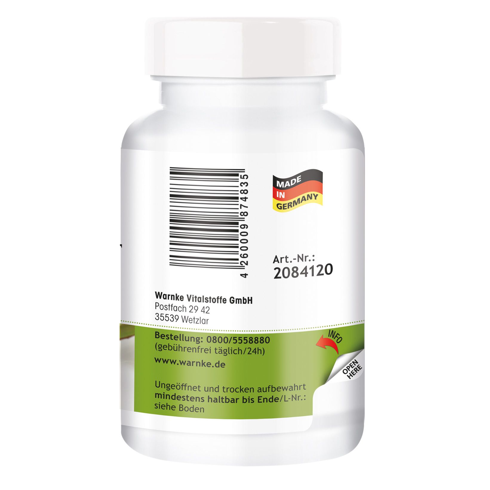 Warnke Vitalstoffe | Cissus Extrakt 250mg
