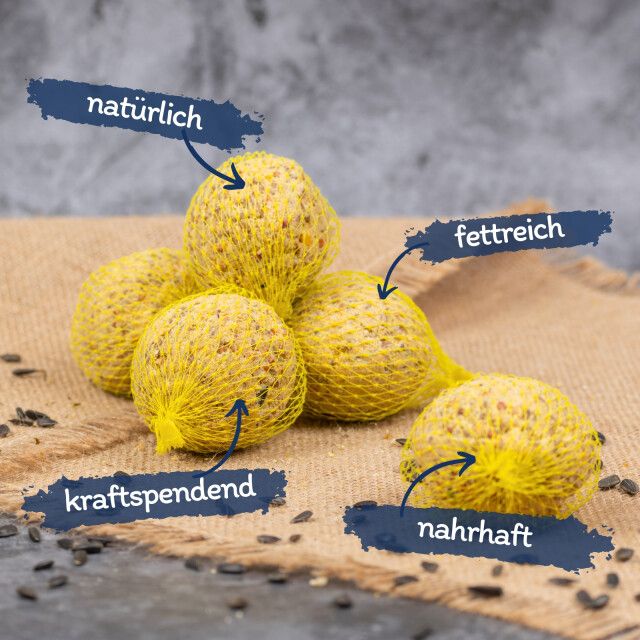 Lyra Pet® Meisenknödel mit Netz à 90 g = 18 kg