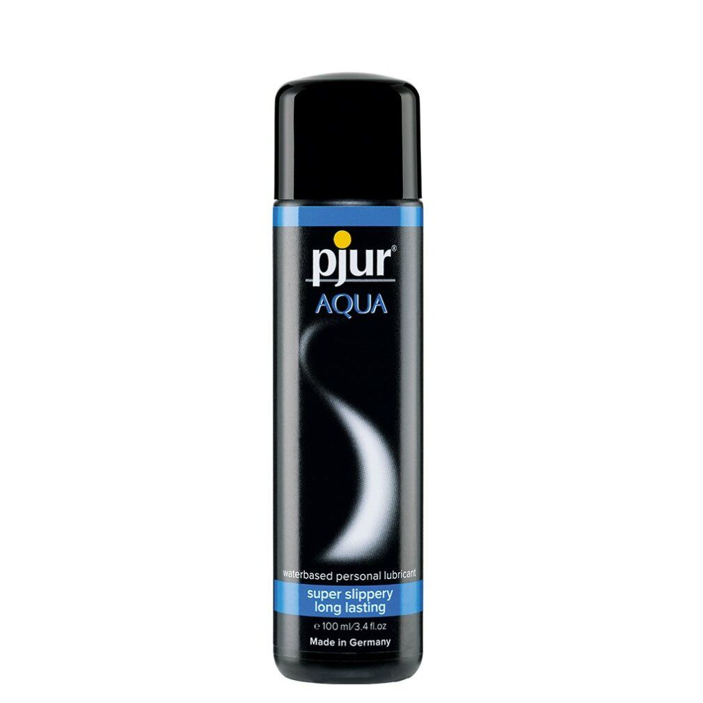 pjur® AQUA «Waterbased Personal Lubricant» Super Slippery, superfeuchtes Gleitgel