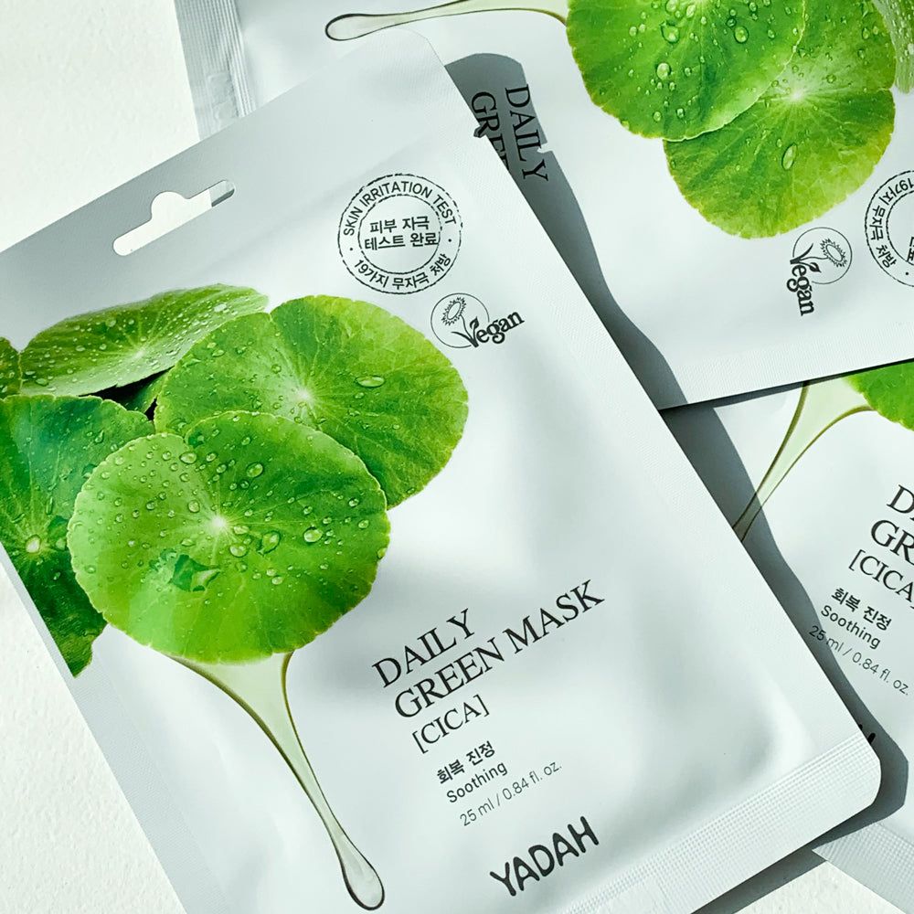 YADAH Daily Green Cica Face mask