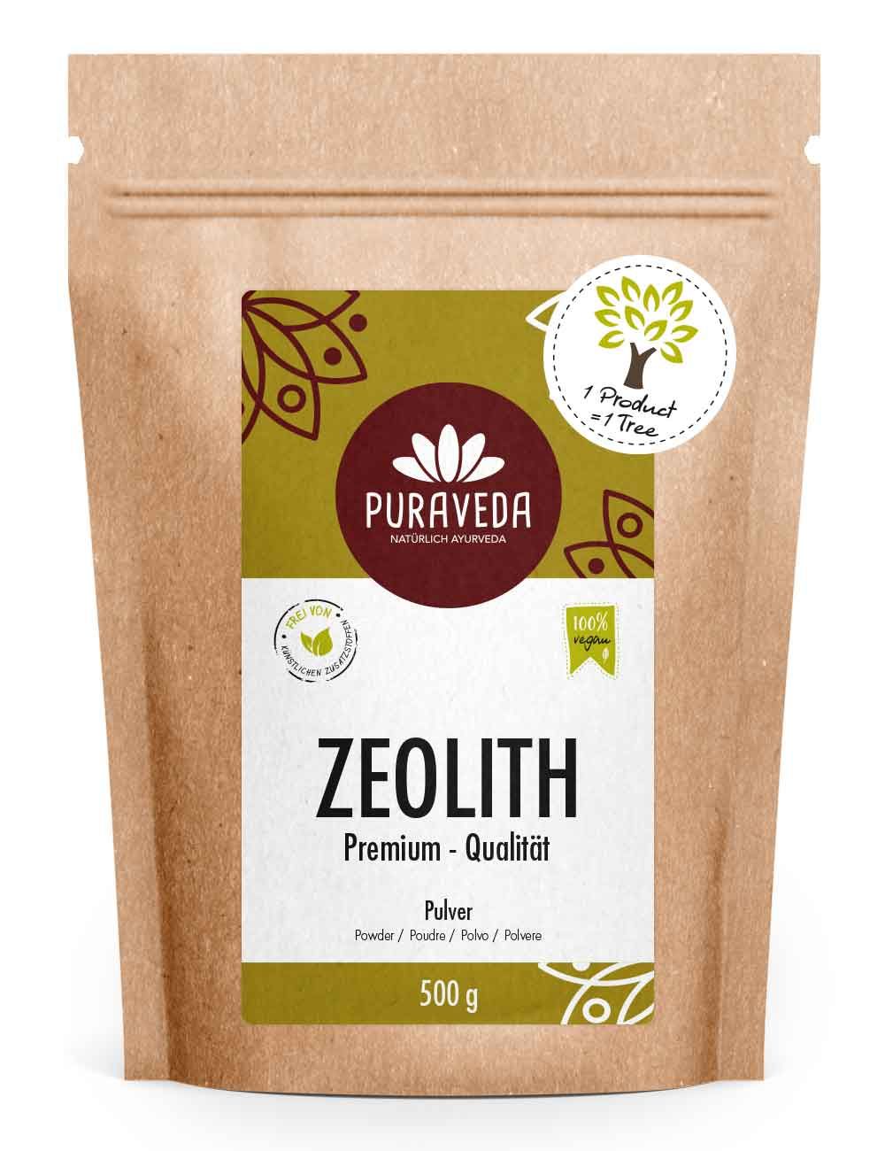 PURAVEDA Zeolith Pulver 500 g