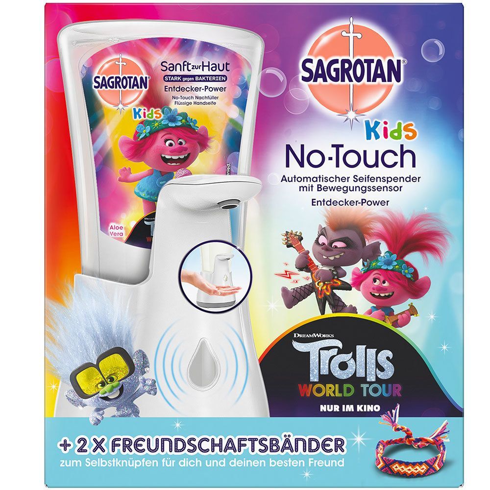 SAGROTAN® Kids No-Touch Automatischer Seifenspender inkl. Nachfüller