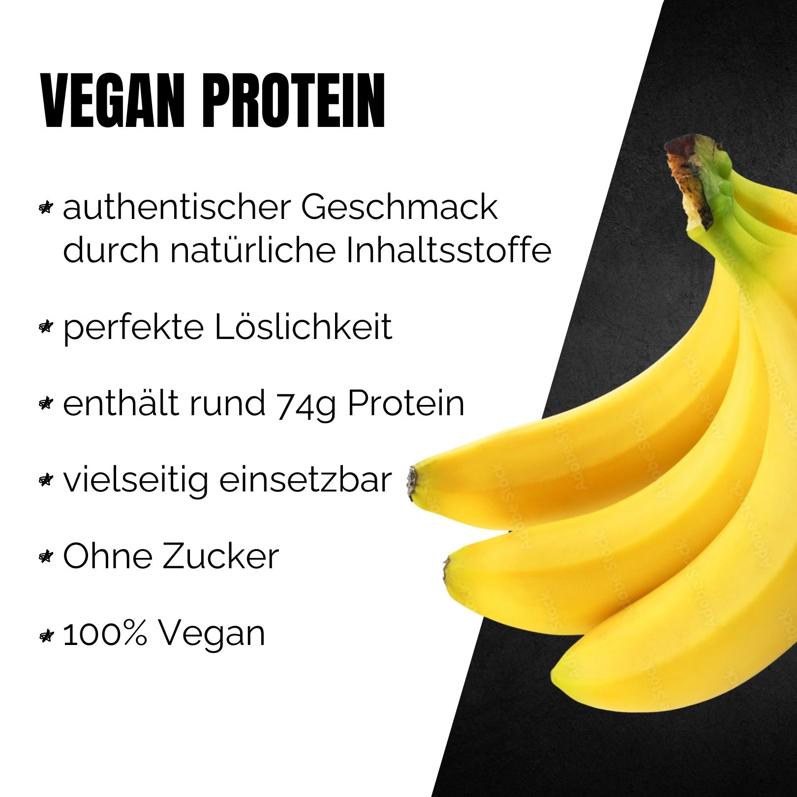 Bios Nutrition Vegan Protein - pflanzliches ohne Laktose & Soja 1800 g Pulver