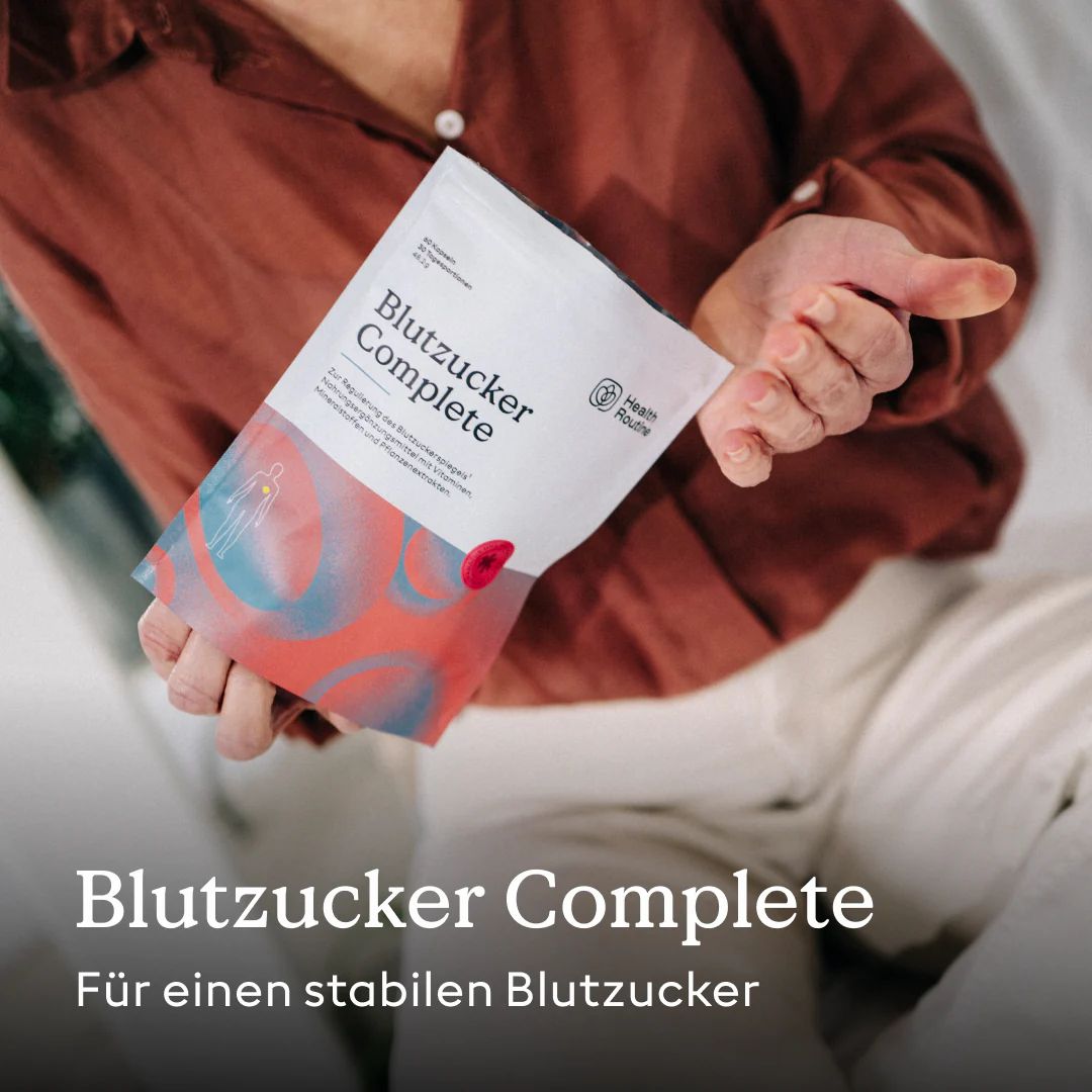 Health Routine Blutzucker Complete / Für einen regulierten Blutzuckerspiegel, auch bei Diabetes 60 St