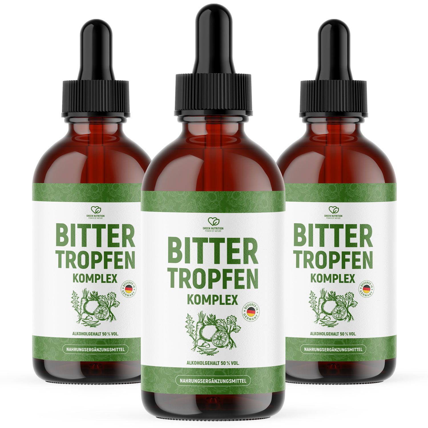 Bittertropfen Green Nutrition 3 St Tropfen