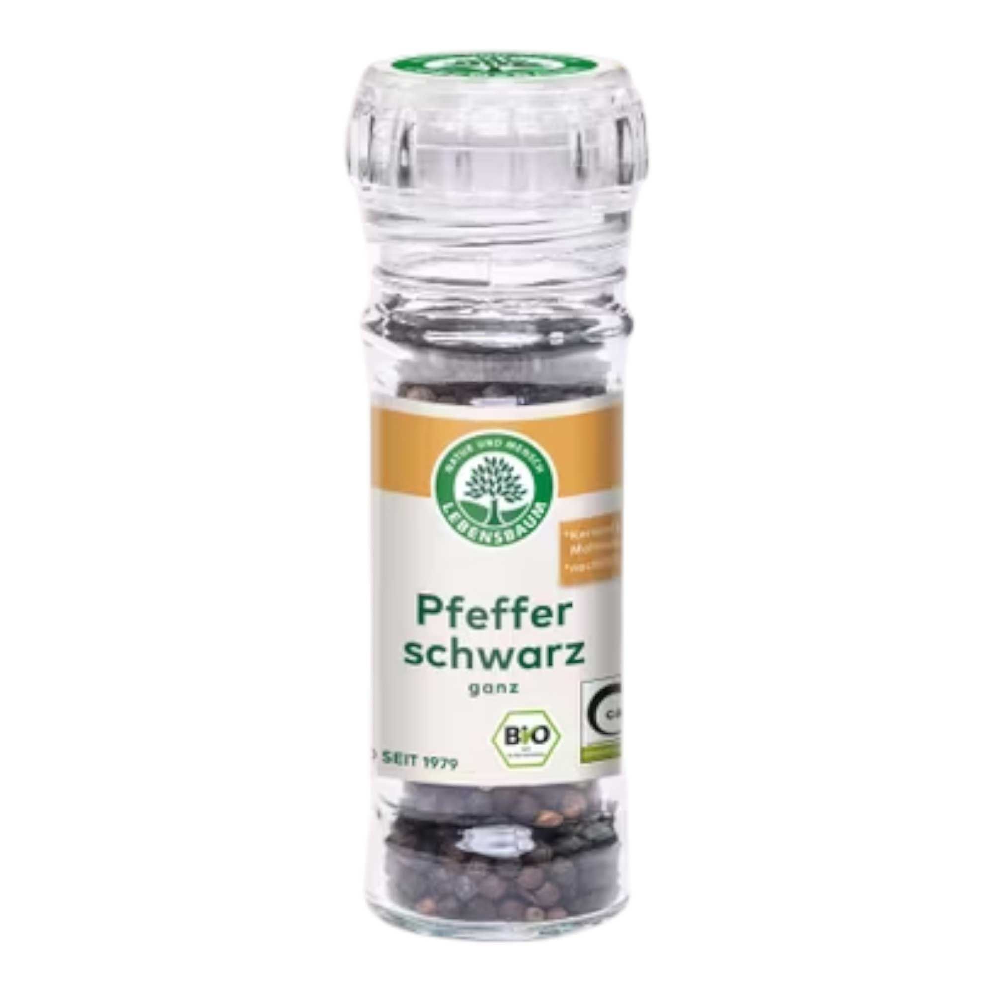 Bio Pfeffer schwarz ganz 45 g