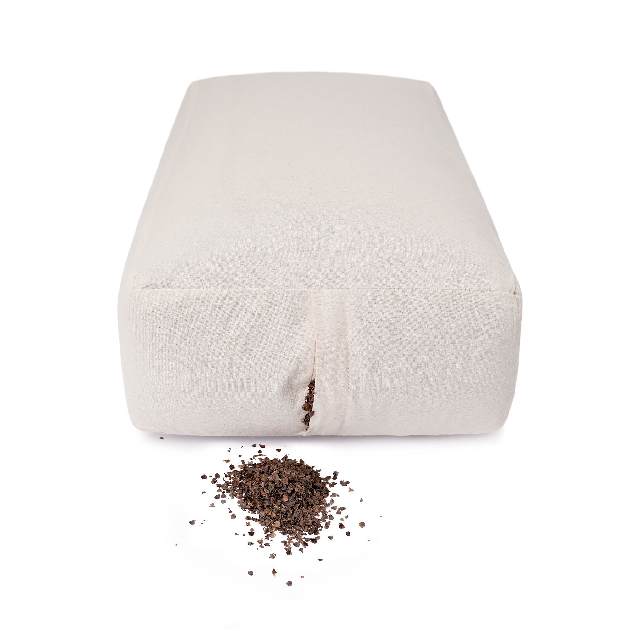yogabox VIPASSANA Kissen XL - natur - 45 x 33 x 13,0 cm
