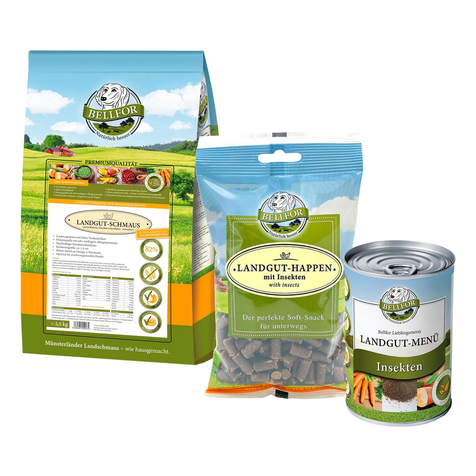 Bellfor Dalmatiner Futter Set für Hunde