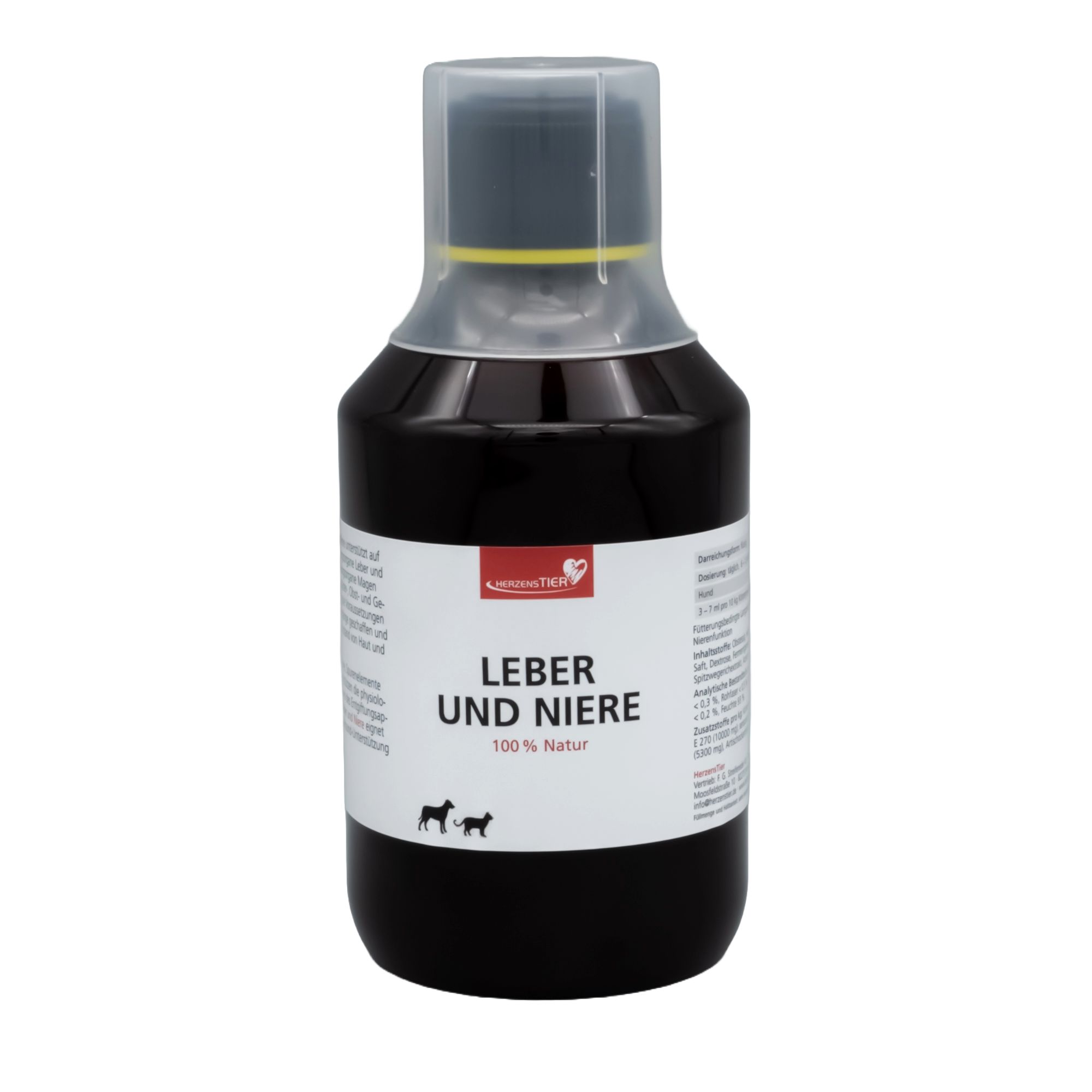HerzensTier Leber und Niere für Hunde, Katzen & Pferde
