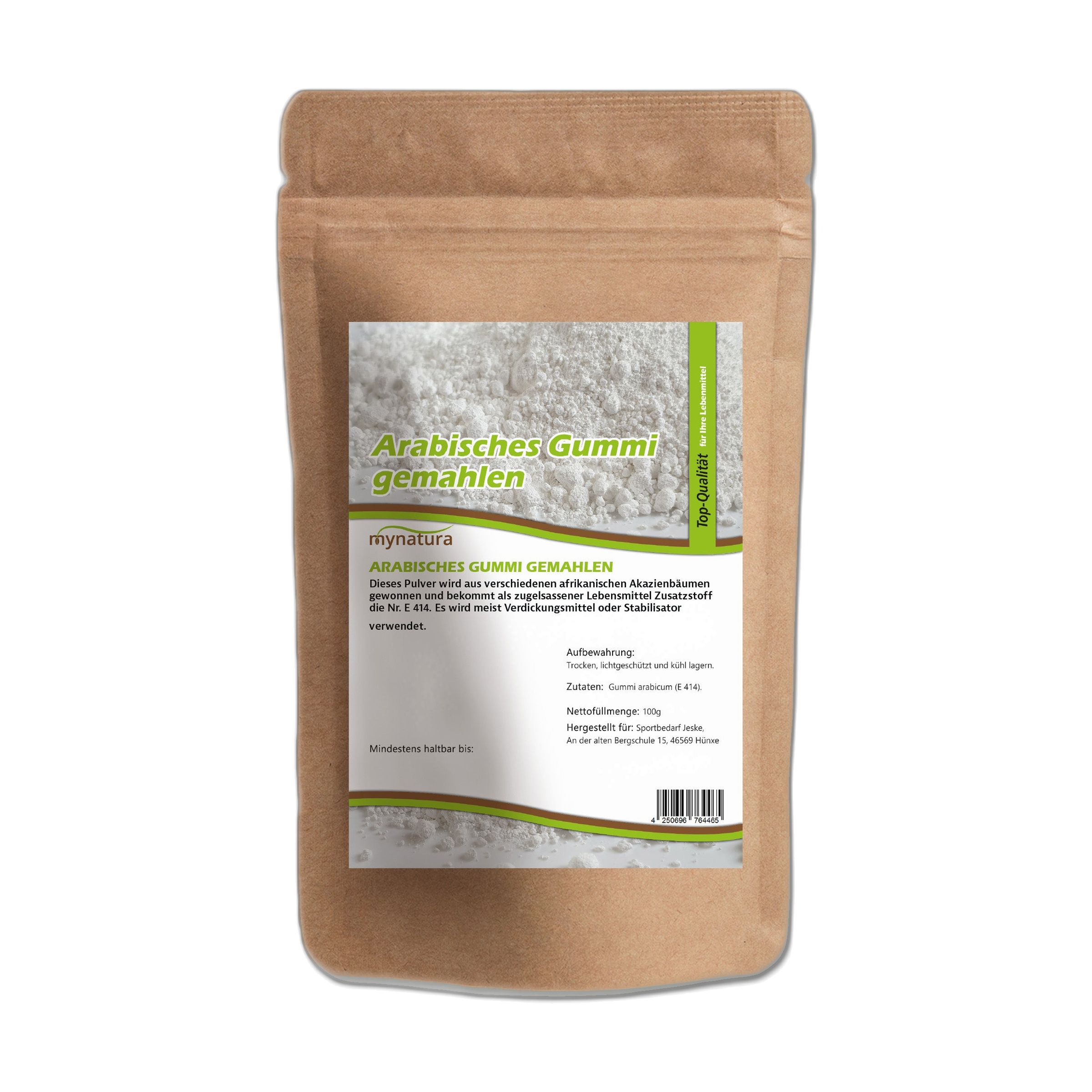 Mynatura Arabisches Gummi E 414 1000 g Pulver