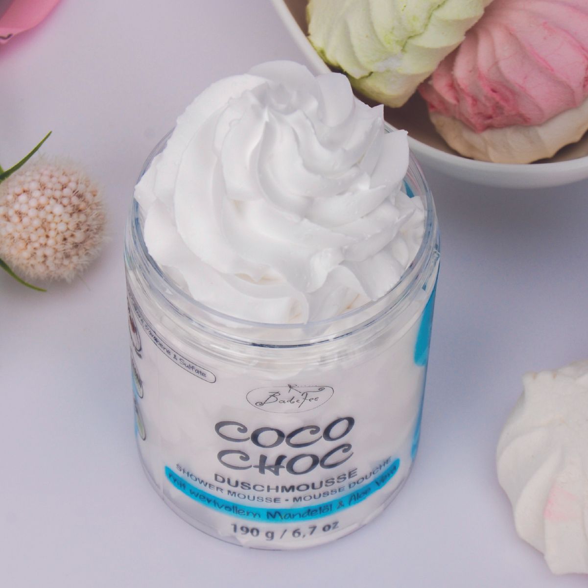 Badefee Körper Shower Mousse Duschmousse Coco Choc