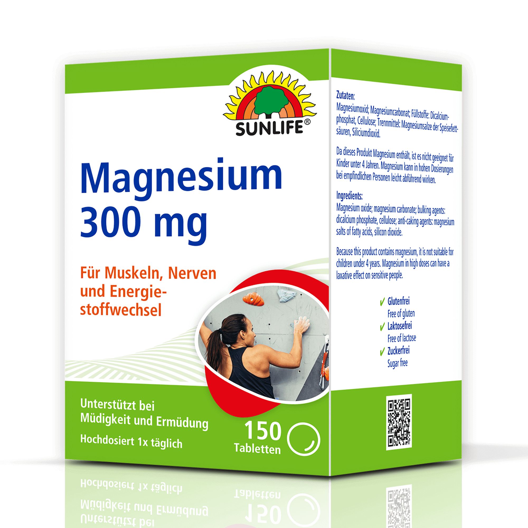 SUNLIFE® Magnesium 300 mg Tabletten