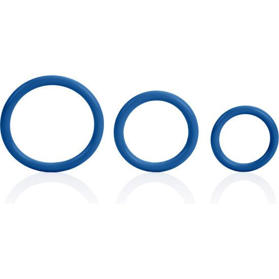 Calexotics - Penisring-Set - flexible Ringe zur Erektionskontrolle