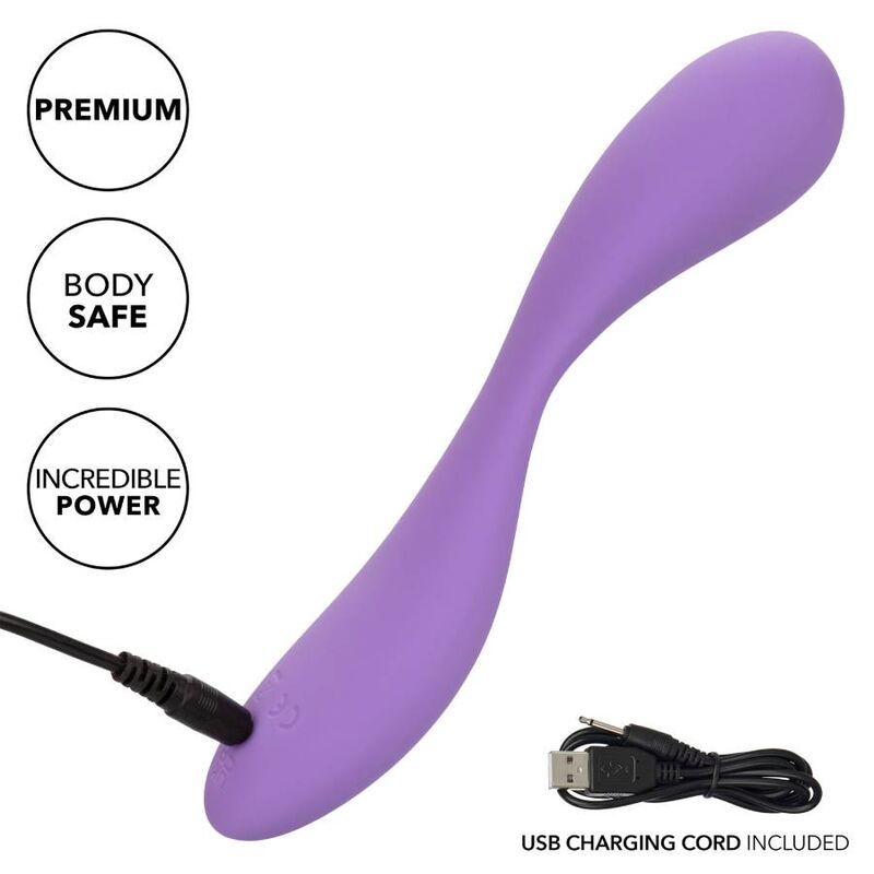 Calexotics - flexibler Silikonvibrator mit 10 Modi