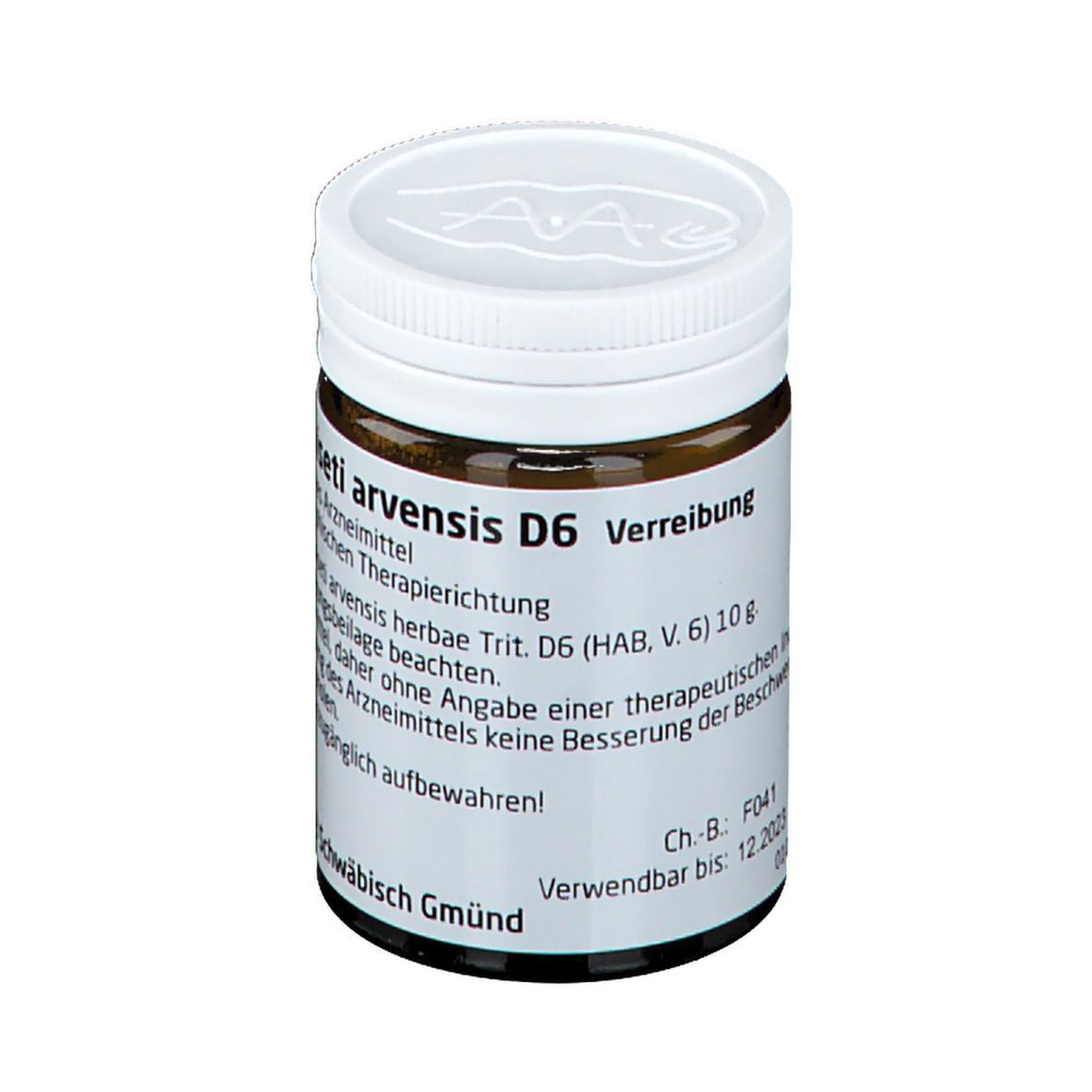 Cinis Equiseti Arvensis D 6 Trituration