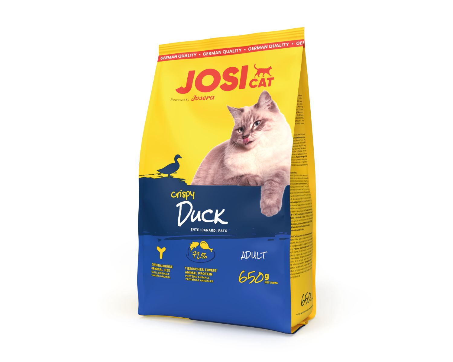 JosiCat Crispy Duck 0,65 kg