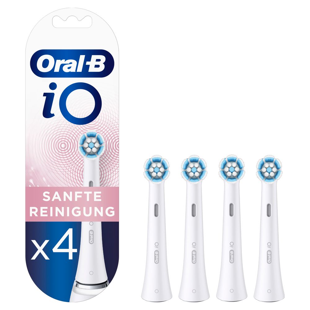 Oral-B - Aufsteckbürsten 'iO Sanfte Reinigung - weiß'