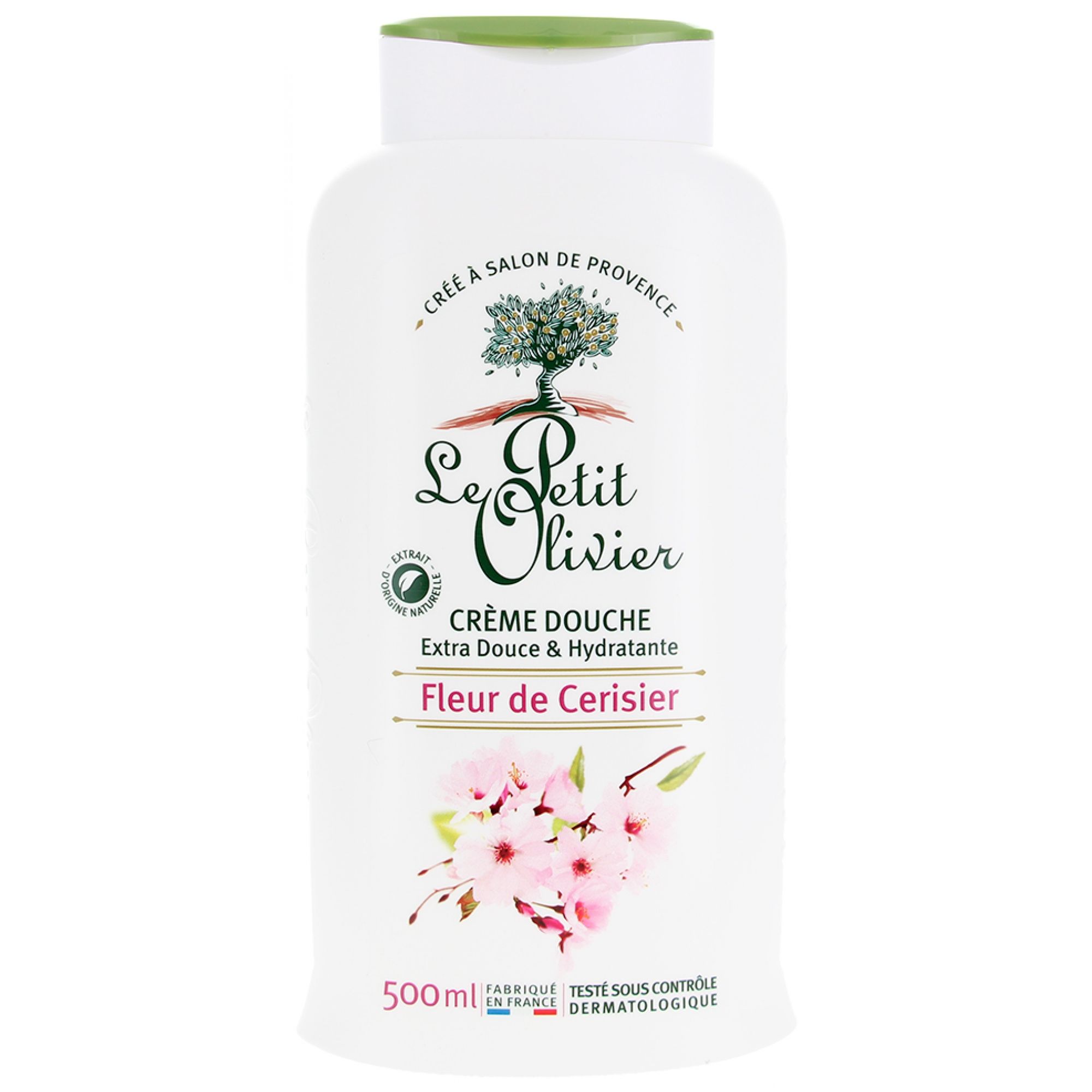 Le Petit Olivier Extra Milde & Feuchtigkeitsspendende Duschcreme Kirschblüte 9,6x4,5x19,8 cm