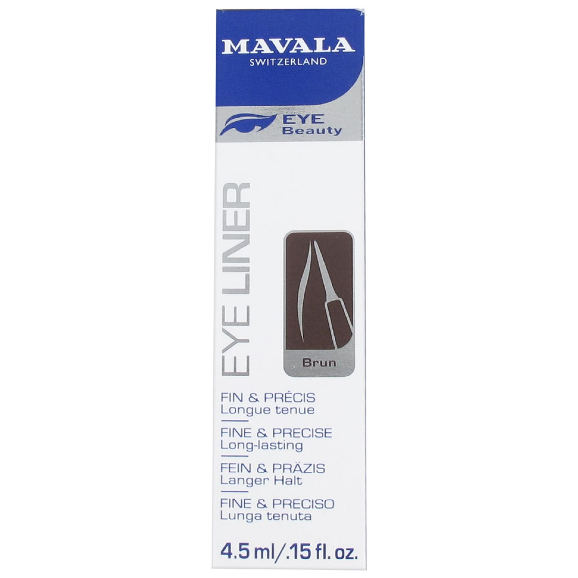 Mavala Eye-Lite Eyeliner 4,5 ml (Farbton : Braun) 2x3x12 cm