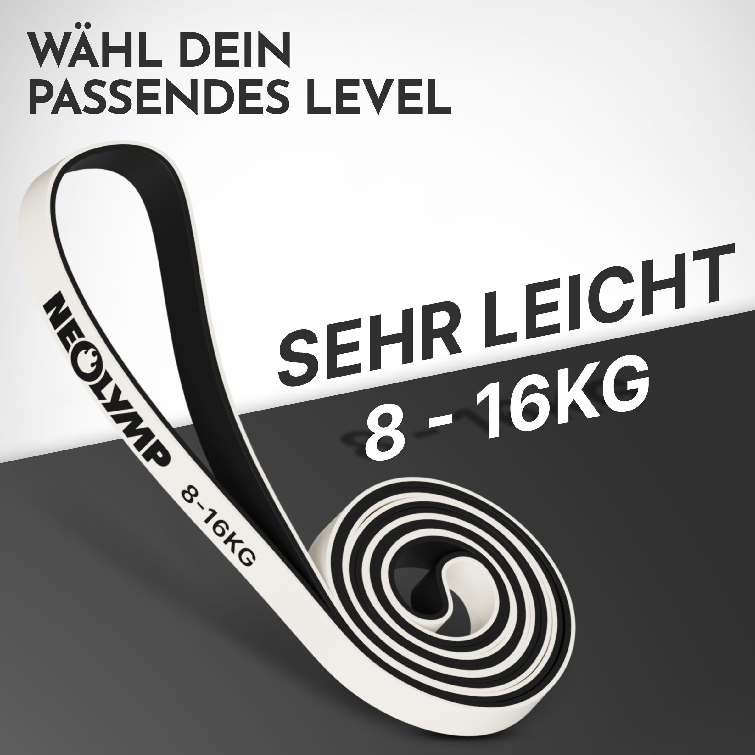 NEOLYMP Resistance Bands 8-16 kg