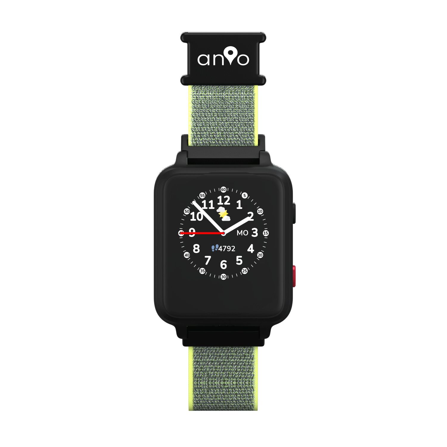 ANIO 5s Kinder Smartwatch mit Telefonfunktion Lemon GPS Ortung 6+ Jahre