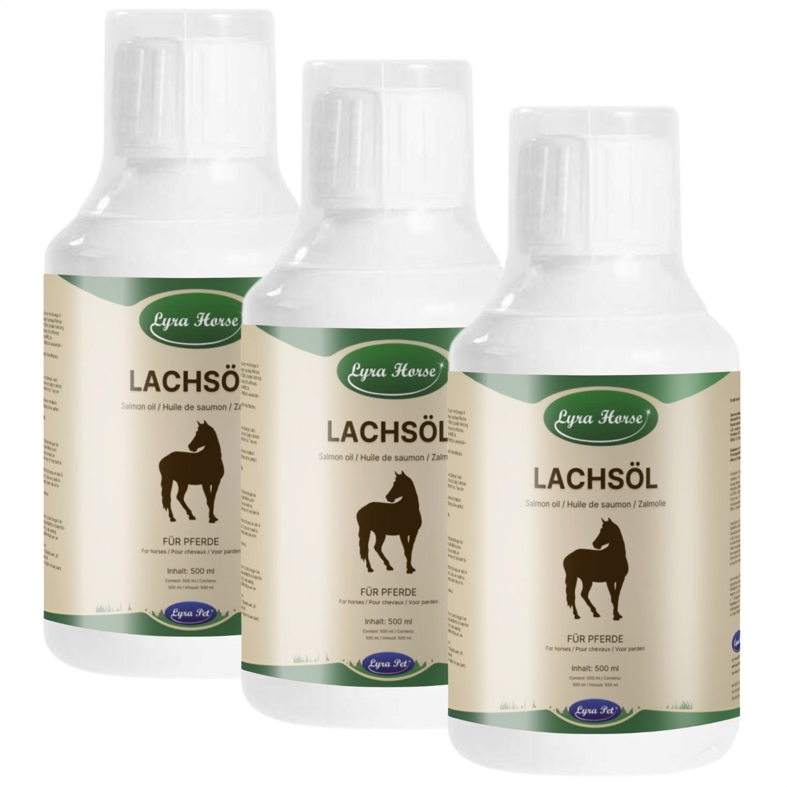 Lyra Horse® 100 % Lachsöl für Pferde 1,5 l
